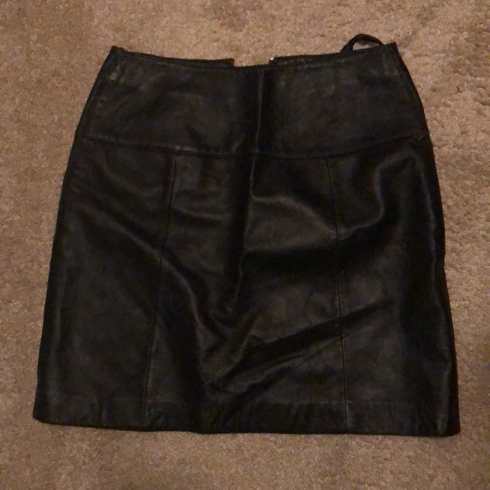 Leather Skirt
